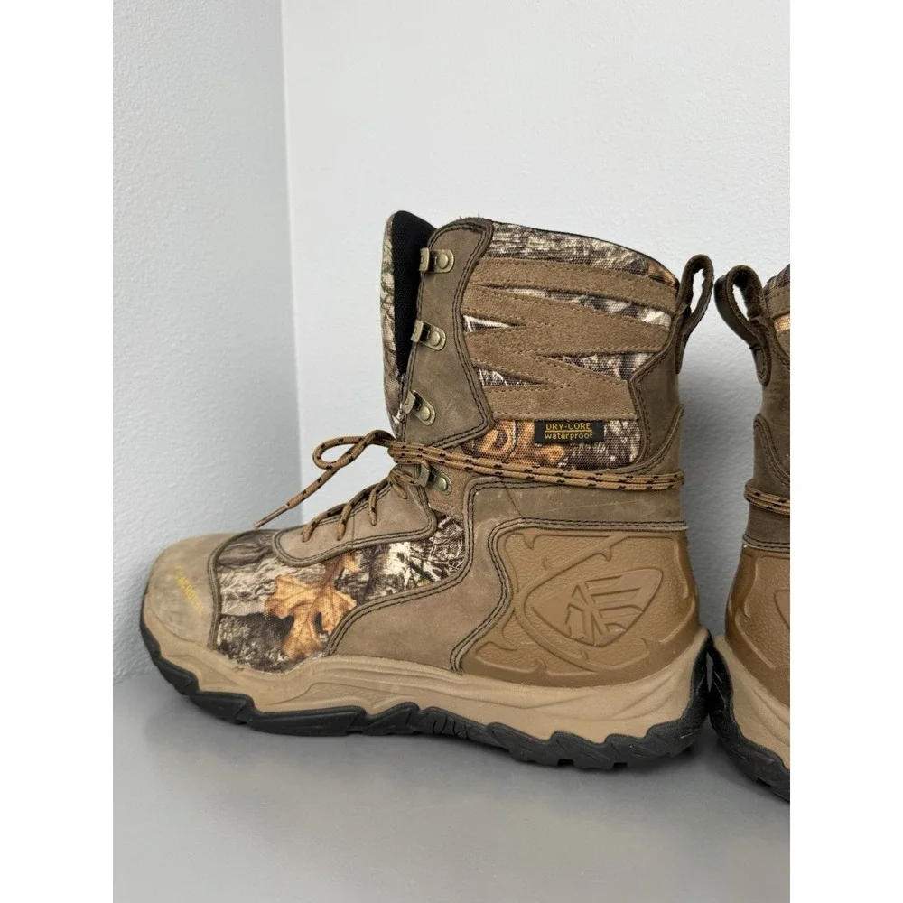 Lacrosse Windrose Boots Mens 12 Realtree Camo Winter Hunting 1000g Waterproof 8